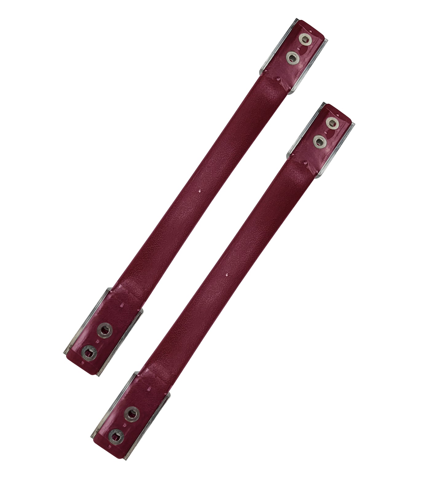 2 Burgandy Sturdy Grab Handle Vintage Universal RV Motorhome Camper Trailer Boat