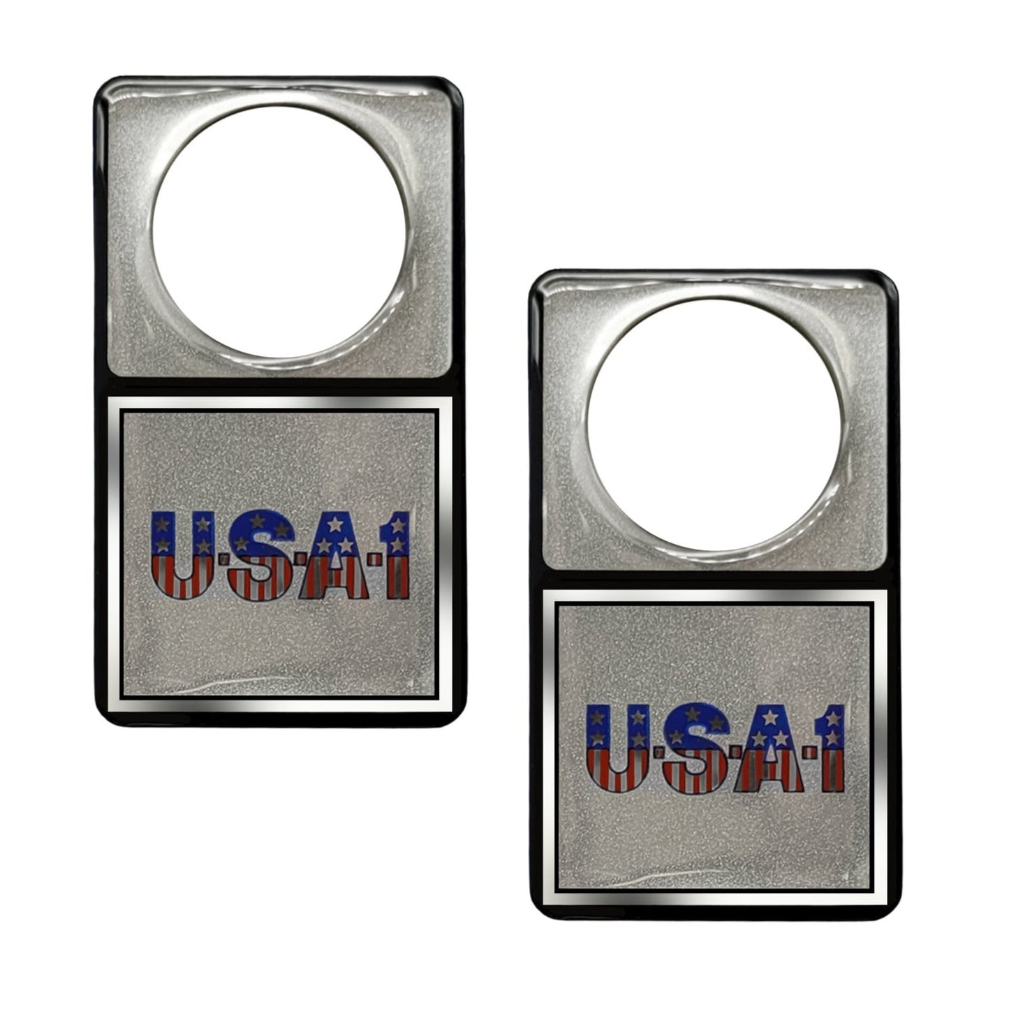 USA-1 Vintage Automotive Door Lock Scratch Guard Accent Trim