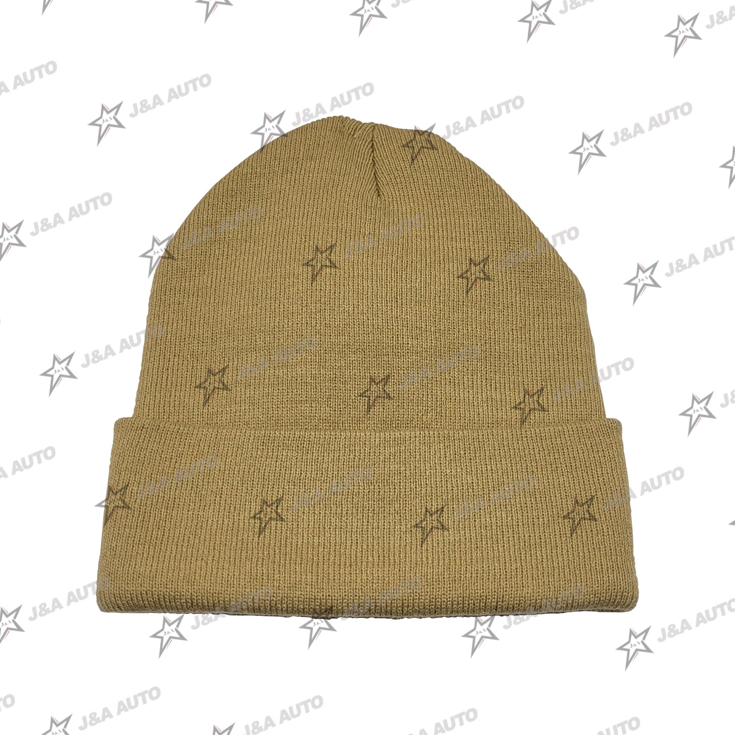 Pemex Mexico Red Letters With Green Logo Beanie Beige