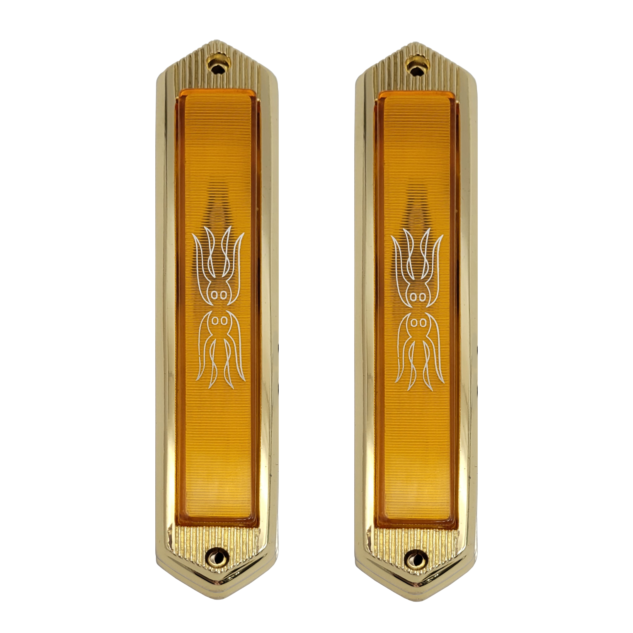 Opera Light Color Coach Side Marker Opera Lights Amber Lens Gold Housing Pair – J & A ...