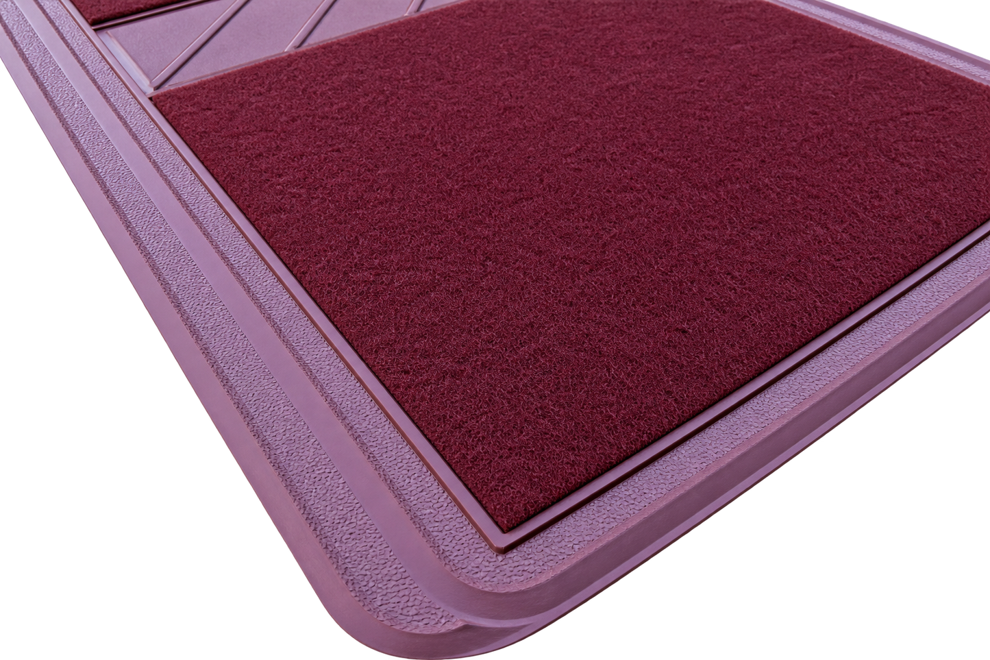 OBS Ford Chevy GMC 1500 Front Heavy Duty Carpet/Rubber Floor Mat 2 Pc Driver Passenger