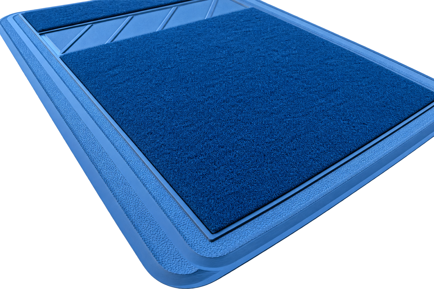 OBS Ford Chevy GMC 1500 Front Heavy Duty Carpet/Rubber Floor Mat 2 Pc Driver Passenger