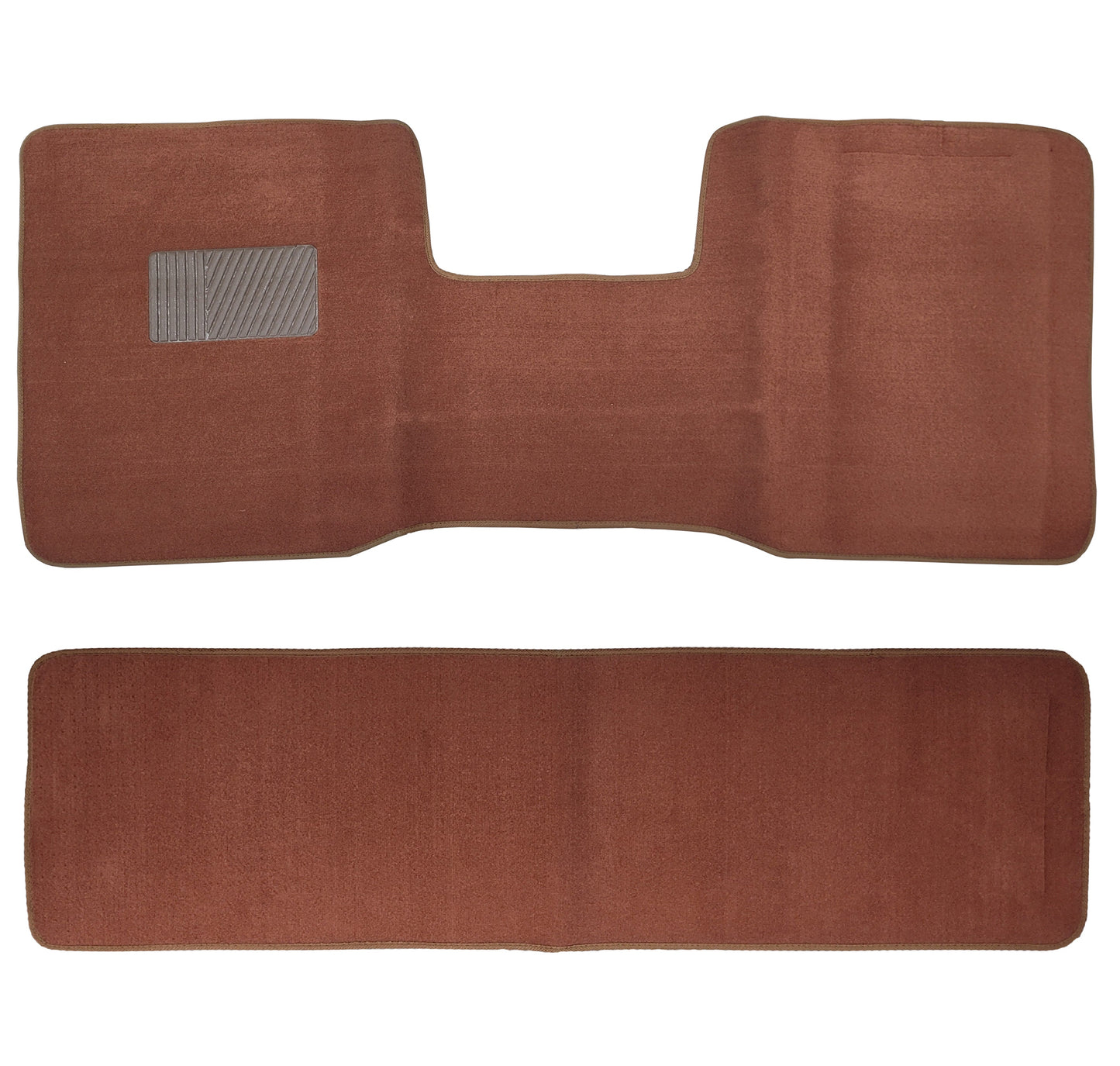 OBS Ford Chevy GMC 1500 Front+Rear Heavy Duty Carpet Floor Mat 2Pc Driver Passenger