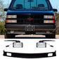 Front Bumper Lower Valance w/ Fog Light For 1988-2000 Chevy & GMC C/K Series