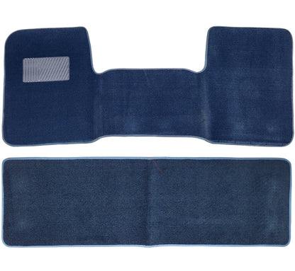 OBS Ford Chevy GMC 1500 Front+Rear Heavy Duty Carpet Floor Mat 2Pc Driver Passenger