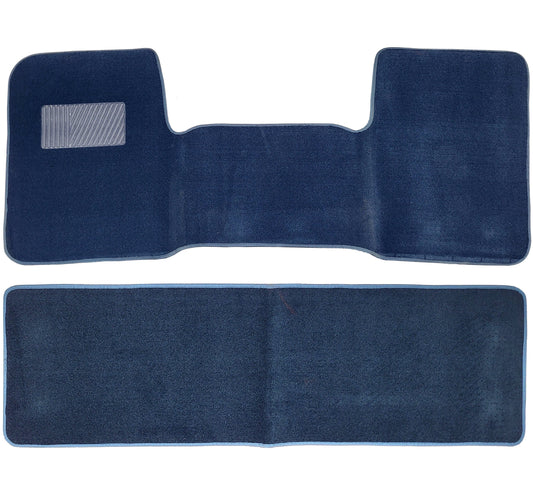 OBS Ford Chevy GMC 1500 Front+Rear Heavy Duty Carpet Floor Mat 2Pc Driver Passenger